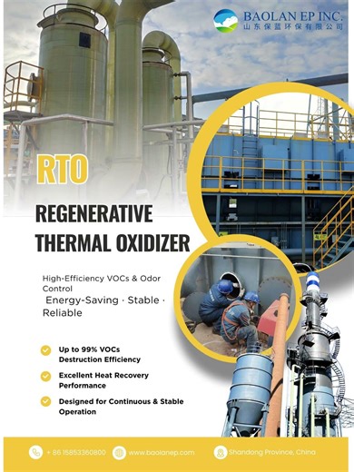 RTO System for VOC Emission Control