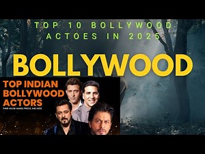 Top 10 Bollywood Male Celebrities 2025 | Most Popular Indian Actors
