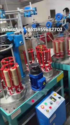 High-speed braiding machines for all rope production. Contact us for details.