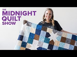Scrappy Charm Square Star Quilt | Midnight Quilt Show with Angela Walters