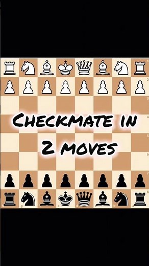 Fastest Checkmate as Black in 2 Moves #chesstricks #chesstraps #chesstrapsforbeginners