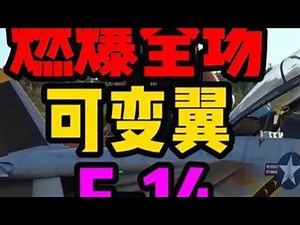 燃爆全场！可变翼 F-14 RC 涡轮战机极限机动表演 #随时随地标记一下 #飞机模型#航展#航模#战机#战机航模