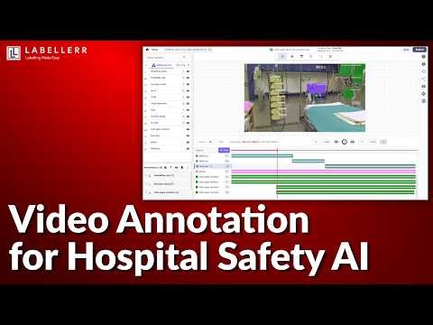 Video annotation to model training in one pipeline
