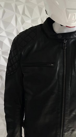 1.6K views · 11 reactions | The Grand Prix  men’s leather motorcycle jacket from FIRSTMFG is ready to race! | First Manufacturing Co. | Facebook