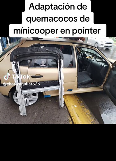 Adaptación de Quemacocos de Minicooper en Pointer