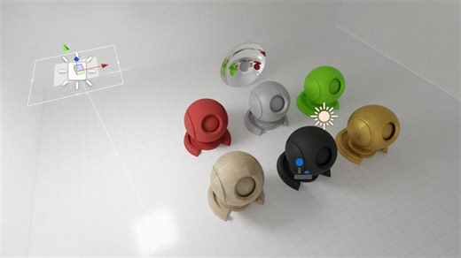 unity 实时路径追踪 添加了点光、射灯、面光支持