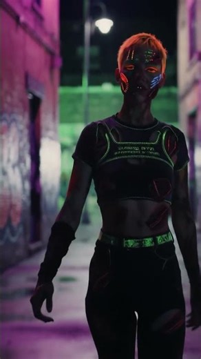 Ultimate Cyberpunk Zombie Halloween Look. #Costume