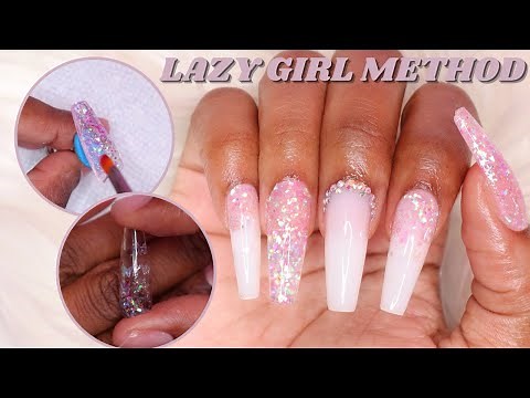 Polygel Nail Tutorial | The Lazy Girl Method | Nail Tutorial Rosalind Polygel