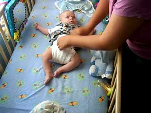 Using a prefold diaper