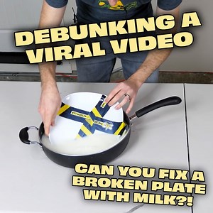 DEBUNKING A VIRAL VIDEO! The Milk Plastic Experiment!! 🥛 | The Action Lab