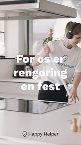 Få mere tid, frihed og overskud med rengøringshjælp fra Happy Helper 💙 | Happy Helper