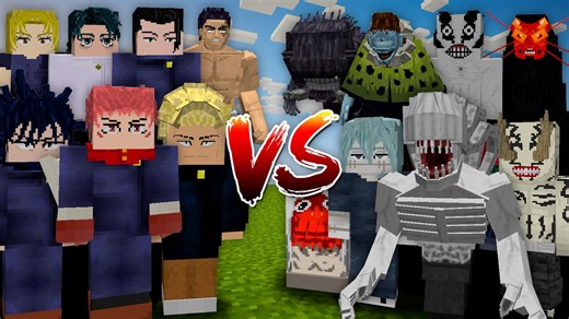 Jujutsu Sorcerers (Without Gojo) vs Special Cursed Spirits