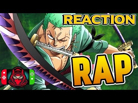 RUSTAGE - Three Sword Strike (Zoro Rap) (ONE PIECE) - Reaction (NMGSmash Reacts)