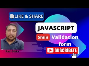 Java script validation form