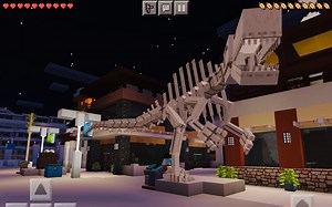 Minecraft 新pack 侏罗纪世界 尝鲜5 夜晚看沧龙 Mosasaurus