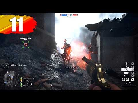 Battlefield 1: Multiplayer Highlights - Road to Max Rank #11