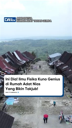 Rahasia Unik Rumah Adat Nias | @INDONESIA