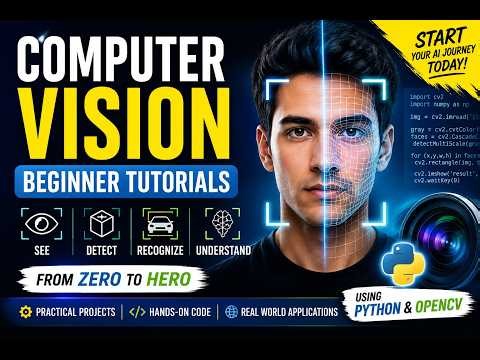 Computer Vision Full Course for Beginners 🚀 | Learn OpenCV & Python from Scratch (2026)