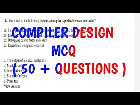 Compiler Design MCQ Questions