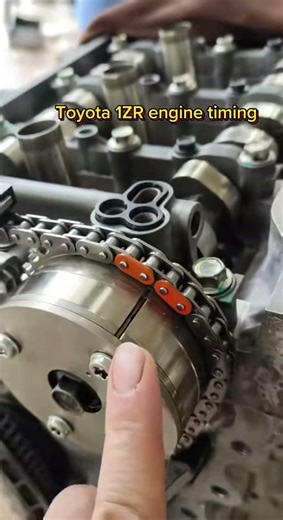 Toyota 1ZR engine timing marks#Mechanic #automobile