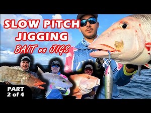SLOW PITCH JIGGING TECHNIQUES on the Great Barrier Reef | Bait vs Jigs on the mothership