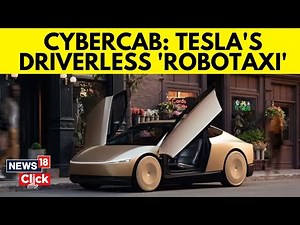 Tesla Unveils New Fully Autonomous Robotaxi | Musk's Cybercab With No Steering Wheel or Pedals |N18G