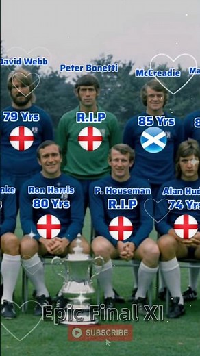 Chelsea 🏆 1970 FA Cup Winners ⚽ | Players Age & Nationality (2025 Update)
