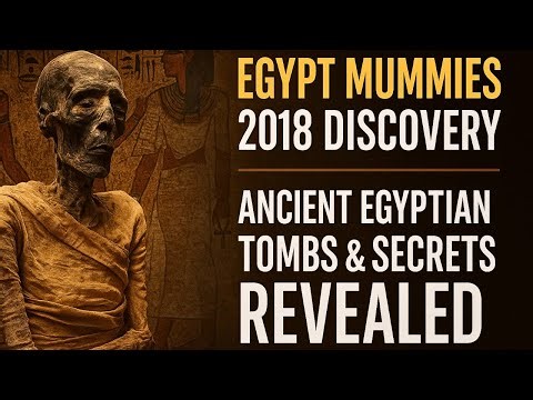 Egypt Mummies 2018 Discovery | Ancient Egyptian Tombs & Secrets Revealed