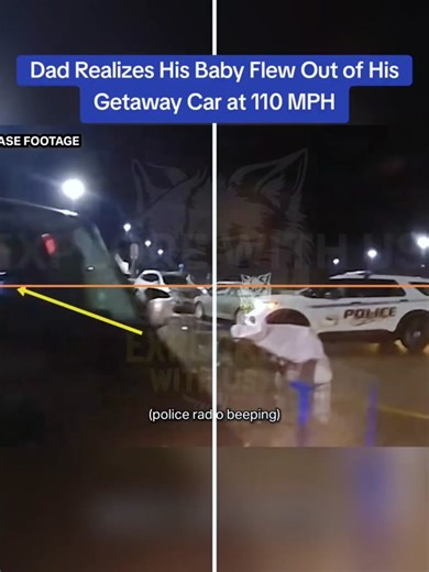 High-Speed Chase Turns Tragic as Dad Realizes His Baby Fell from Car Going 110 MPH 😱🚨 Watch full video here https://copsauditor.com/high-speed-chase-turns-tragic-as-dad-realizes-his-baby-fell-from-car-going-110-mph-😱🚨/ | Cops Prevention4