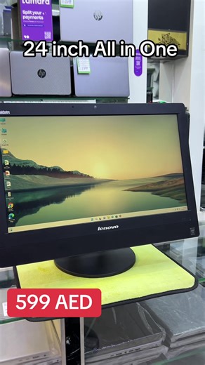 ‏Lenovo all in one #lenovo #allinone #usedcomputer