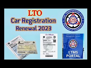 Car Registration Renewal 2023 (LTMS Portal)