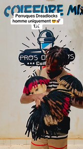 Perruques Dreadlocks pour homme uniquement Disponible 💫 | Pros des pros coiffure