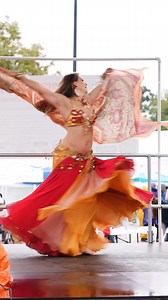 I love bringing dance to the cultural and art festivals! It's wonderful being able to present something unique and exciting to the community! 🥰 #CulturalFestival #raqssharqi #bellydancelexington #safiyanawaarperformingartist #arabesqueworlddance | Safiya Nawaar Performing Artist