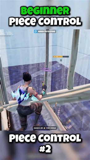 Beginner Piece Control | #fortnite #piececontrol #beginner #new #learn #practice #jogopartner