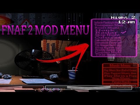 Five Nights at Freddy's 2: Mod Menu BETA (PC ONLY)