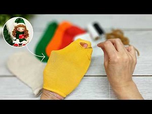3 Awesome Doll Ideas🎉You Can Make With Socks🧦Even beginners can do it