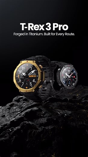 The route doesn’t break you. You break the route. Meet the T-Rex 3 Pro. Pre-order now! Shopee: https://bit.ly/Amazfit-Shopee-TRex3Pro Lazada: https://bit.ly/Amazfit-Lazada-TRex3Pro TikTok: https://bit.ly/Amazfit-TikTok-TRex3Pro #AmazfitMY #AmazfitTRex3Pro #TRex3Pro #BuiltForEveryRoute #forgedInTitanium #Smartwatch #DiscoverAmazing | Amazfit