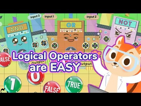 Lesson #3 on Coding | 📟 "AND” *OR* "NOT" Logical Operators are EASY 🌟 | Computer Science for Kids