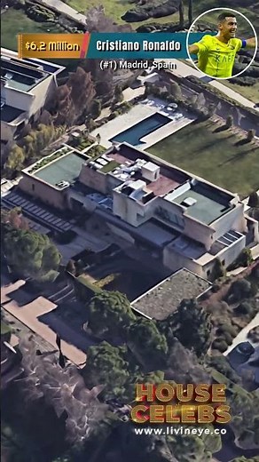 Cristiano Ronaldo’s $6.2 Million Madrid Mansion – A Goal-Scorer’s Sanctuary! ⚽🏡