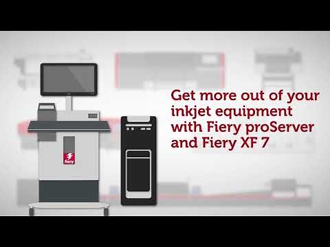 Fiery proServer and Fiery XF 7 - Digital print production evolved