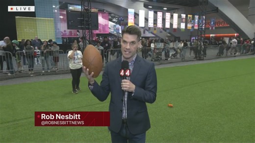 Super Bowl experience opens at SF Moscone Center
