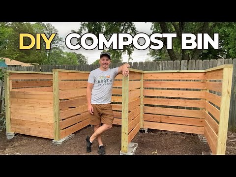 How to Build a 3 Bay Compost Bin