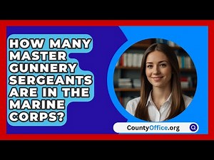 How Many Master Gunnery Sergeants Are In The Marine Corps? - CountyOffice.org