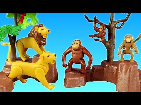 Playmobil City Zoo Toy Wild Animals Building Set Build Review