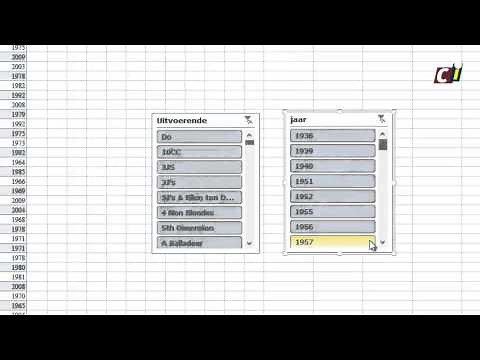 Excel 2013: database filteren