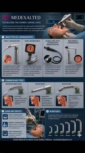 The Laryngoscope Guide Traditional line-of-sight vs. high-tech camera views for difficult airways.