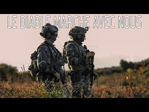 LE DIABLE MARCHE AVEC NOUS - Légion Étrangère ⚔️🇫🇷 (Chant Militaire avec paroles)