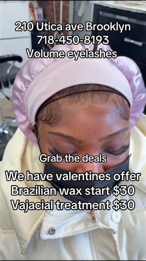 We have #valentines offer #brazilian wax start $30 Vajacial treatment $30 #brooklyn