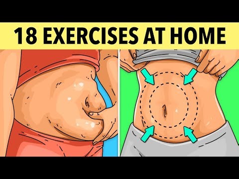 18 Simple Exercises at Home to Burn Calories and have an Active Lifestyle