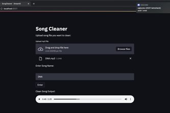 Auto Clean Song Version Conversion